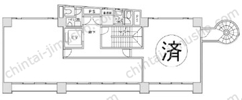 柏野ビルの間取図