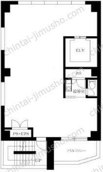 グランベル恵比寿Ⅳ6Fの間取図