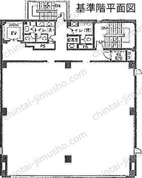 THE GATE GOTANDA EAST8階の間取図