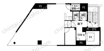 市ヶ谷科学技術イノベーションセンタービル10階の間取図