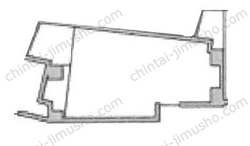Gunkan東新宿ビルの間取図