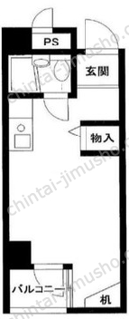 HAO6344階の間取図