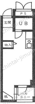 HAO6343階の間取図