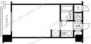 藤和伊勢佐木町ハイタウン11階の間取図