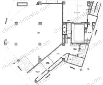 Crobis立川1階の間取図