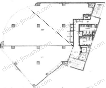 Crobis立川3階の間取図