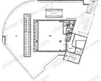 Crobis立川6階の間取図