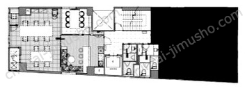 NOVEL WORK 半蔵門の間取図