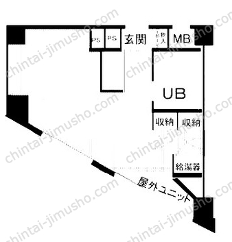 カルム赤坂の間取図