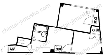 レジェンドⅡ2階の間取図
