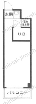DIKマンション新橋の間取図