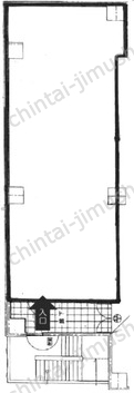 竹の塚Joyぷらざ2階の間取図