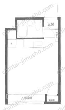 パールハイツ笹塚14階の間取図