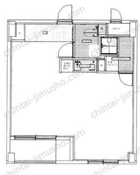 西新宿大京ビル／DUO西新宿の間取図