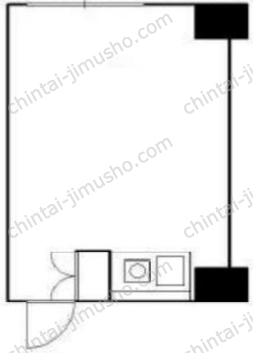 ビッグオフィスプラザ池袋の間取図
