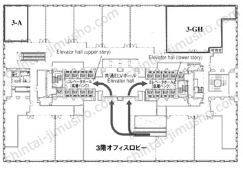 みなとみらいセンタービルの間取図