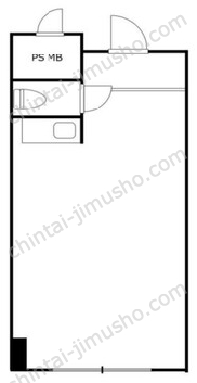 朝日九段マンションの間取図
