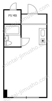 朝日九段マンション11階の間取図