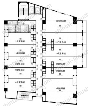 フロイントゥ三田の間取図