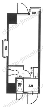 吉祥寺永谷シティプラザの間取図