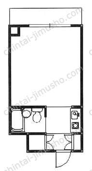 JSビル10階の間取図