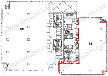 新横浜TECHビル B館の間取図