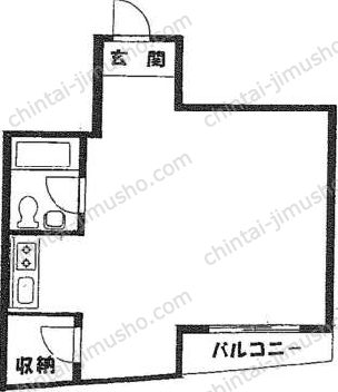 エグゼクティブ原宿の間取図