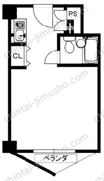 ウエストサイド新宿御苑の間取図