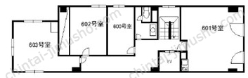 大洋ビルの間取図
