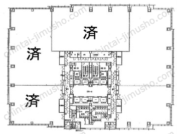 横浜ブルーアベニューの間取図