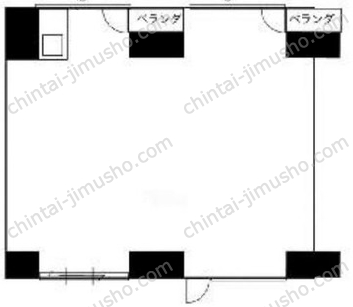 キャピィインプラザ北小岩2階の間取図