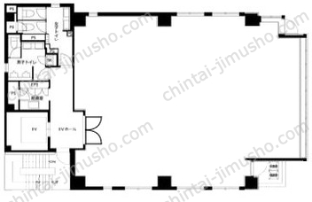 VORT虎ノ門Ⅱ4Fの間取図