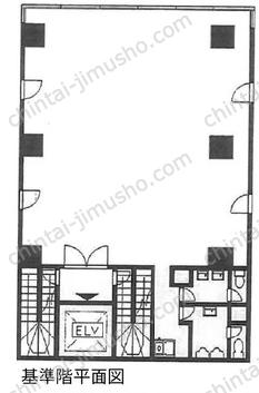 ARC CUBE日本橋本町8階の間取図