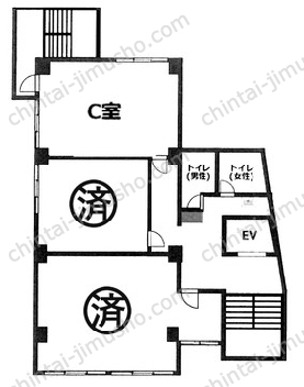東京洋服会館の間取図