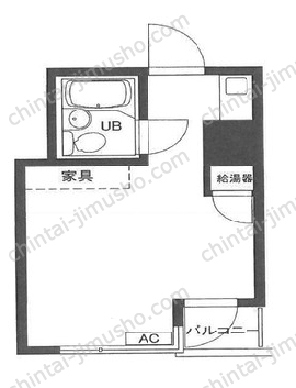 ロジマン西麻布の間取図