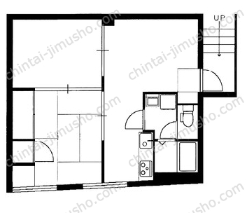 茗渓マンション1階の間取図