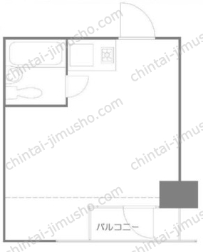 プラザ西新宿の間取図