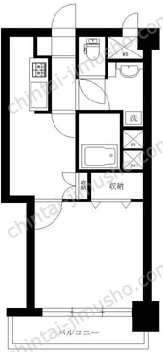 アパルトマンイトウの間取図