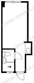 麹町ニシベマンションの間取図