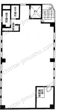 ヤマキビルの間取図