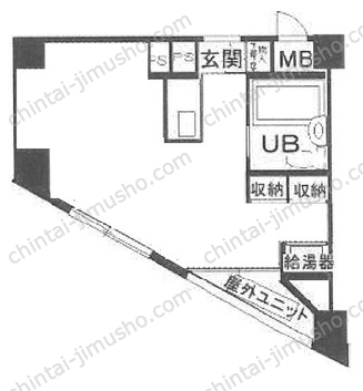カルム赤坂の間取図