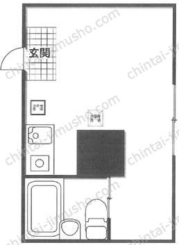 ライオンズマンション大山第21階の間取図