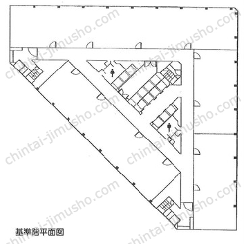新宿第一生命ビルの間取図
