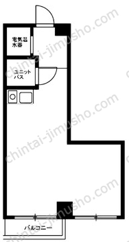 ダイアパレス飯田橋の間取図