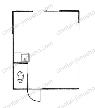 雷門永谷マンション2階の間取図