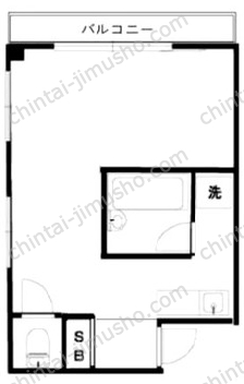 MYK四谷2丁目ビル3階の間取図