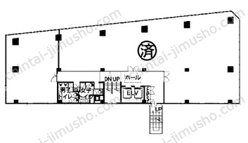 ダヴィンチ千駄ヶ谷の間取図