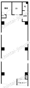 J-Grace新宿4Fの間取図