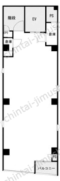 J-Grace新宿7Fの間取図