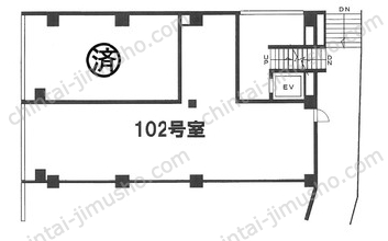 高田馬場ビルの間取図